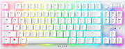 razer deathstalker v2 pro tkl white wireless low profile linear red optical switches 50h photo