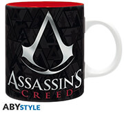 abysse assassins creed crest black red mug 320ml abymuga204 photo