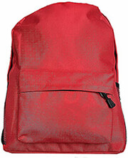 tsanta platis backpack kokkini 43x30x13cm photo