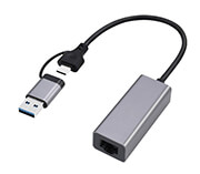 cablexpert usb 31 type c gigabit network adapter space grey photo