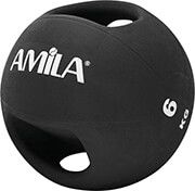 amila dual handle medicine ball 6kg 84679 photo