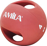 amila dual handle medicine ball 4kg 84677 photo