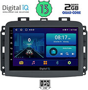 digital iq bxb 1132 gps 10 multimedia tablet oem fiat 500l mod 2012gt photo