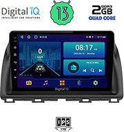 digital iq bxb 1380 gps 10 multimedia tablet oem mazda cx5 mod 2013 2017 photo