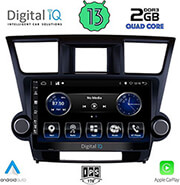 digital iq bxh 3719 cpa 10 multimedia tablet oem toyota highlander mod 2008 2015 photo