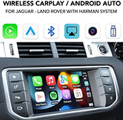 diq lr 238 cpaa carplay android auto box for jaguar land rover mod2016 2019 with harman system photo