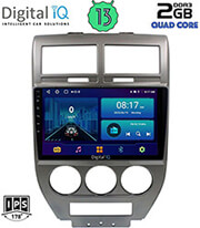 digital iq bxb 1276 gps 10 multimedia tablet oem jeep compass patriot mod 2007 2016 photo