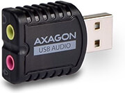 axagon ada 10 usb20 stereo audio mini adarter photo
