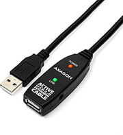 axagon adr 205 usb20 active extension rereater cable 5m photo