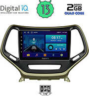 digital iq bxb 1273 gps 10inc multimedia tablet oem jeep cherokee mod 2014 photo