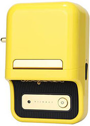 portable label printer niimbot b21 yellow photo