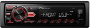 pioneer mvh 09ub rds usb aux in 1din detachable panel no iso photo