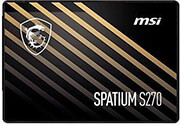 ssd msi spatium s270 480gb 3d nand s78 440e350 p83 25 sata3 photo