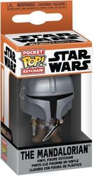 funko pocket pop disney star wars the mandalorian the mandalorian keychain photo