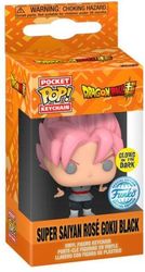 funko pocket pop super saiyan rose goku black glows in the dark keychain photo