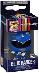 funko pocket pop power rangers blue ranger keychain photo