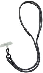 uag crossbody slim lanyard civilian graphite black photo