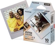 fujifilm instax square film sunset photo