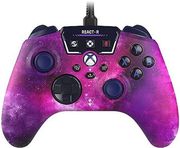 turtle beach reactr wired controller for xbox pc color nebula photo