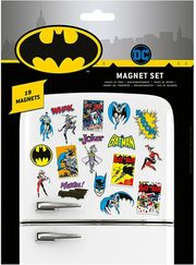 pyramid dc comics batman retro magnet set photo