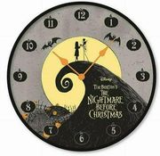 pyramid disney the nightmare before christmas jack sally wall clock photo