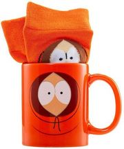 pyramid south park kenny mug sock set photo