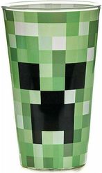 paladone minecraft creeper glass 400ml photo