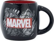 stor marvel pattern globe mug in gift box 380ml 75436 photo