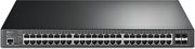 tp link tl sg3452xp 48 port gigabit and 4 port 10ge sfp l2 managed switch with 48 port poe  photo