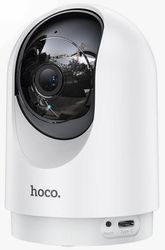 smart home security camera hoco d1 wi fi 2k indoor white photo