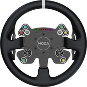 moza sim racing cs v2p with dual clutch steering wheel rs057 photo