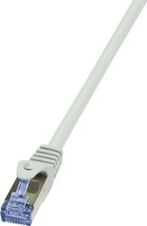 logilink patch cable with cat7 grey 1m photo
