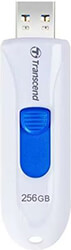 transcend jetflash 790 256gb usb 32 gen 1 31 gen 1 flash drive white ts256gjf790w photo