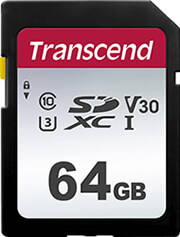 transcend sdc300s sdxc 64gb u1 v10 3d nand class 10 ts64gsdc300s photo