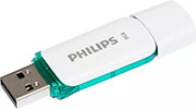 philips snow edition 8gb usb 20 flash drive spring green fm08fd70b 00 photo