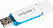 philips snow edition 16gb usb 20 flash drive ocean blue fm16fd70b 00 photo