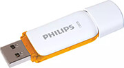 philips snow edition 128gb usb 20 flash drive sunrise orange fm12fd70b 00 photo