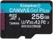 kingston sdcg3 256gbsp canvas go plus 256gb micro sdxc class 10 uhs i u3 v30 a2 photo