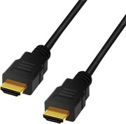 logilink ch0079 hdmi cable high speed with ethernet 8k 60hz 3m black photo