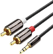 cable audio 35mm m 2xrca m 1m ugreen av116 10749 photo