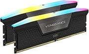 ram corsair cmh32gx5m2e6000c36 vengeance rgb black 32gb 2x16gb ddr5 6000mt s cl36 intel xmp dual photo