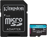 kingston sdcg3 1tb canvas go plus 1tb micro sdxc class 10 uhs i u3 v30 a2 sd adapter photo