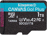 kingston sdcg3 1tbsp canvas go plus 1tb micro sdxc class 10 uhs i u3 v30 a2 photo