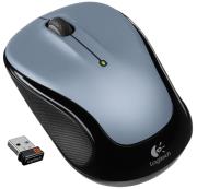 logitech m325 wireless mouse light silver photo