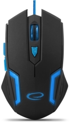 esperanza egm205b wired mouse for gamers 6d optical usb mx205 fighter blue photo