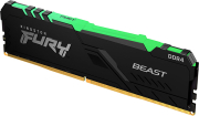 ram kingston kf436c17bba 8 fury beast rgb 8gb ddr4 3600mhz photo