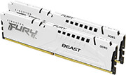 ram kingston kf552c40bwk2 32 fury beast white 32gb 2x16gb ddr5 5200mhz cl40 xmp dual kit photo