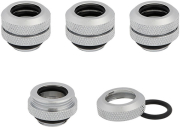 corsair hydro x fitting hard xf straight chrome 4 pack 12mm od compression photo