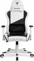 sense7 gaming chair spellcaster senshi edition xl white photo