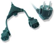 cablexpert pc 186 ml6 power splitter cord c13 vde approved 2m photo